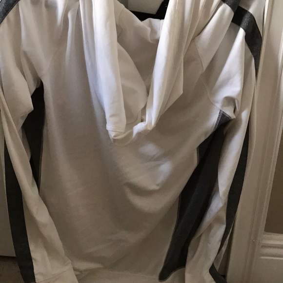 VS PINK White Zip Up Hoodie - Picture 4 of 4